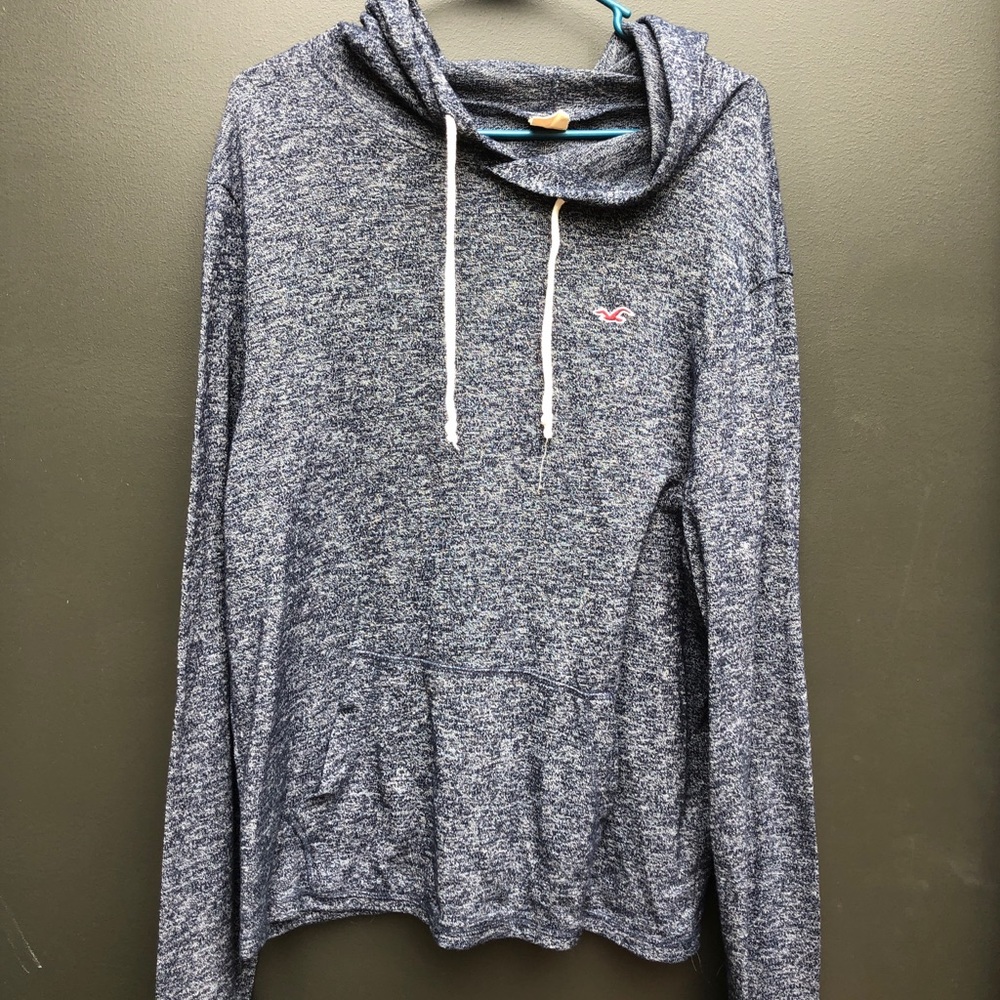 Large Navy Hollister Sweatshirt